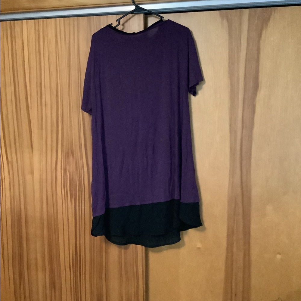 Vera Wang purple tunic - Picture 4 of 4
